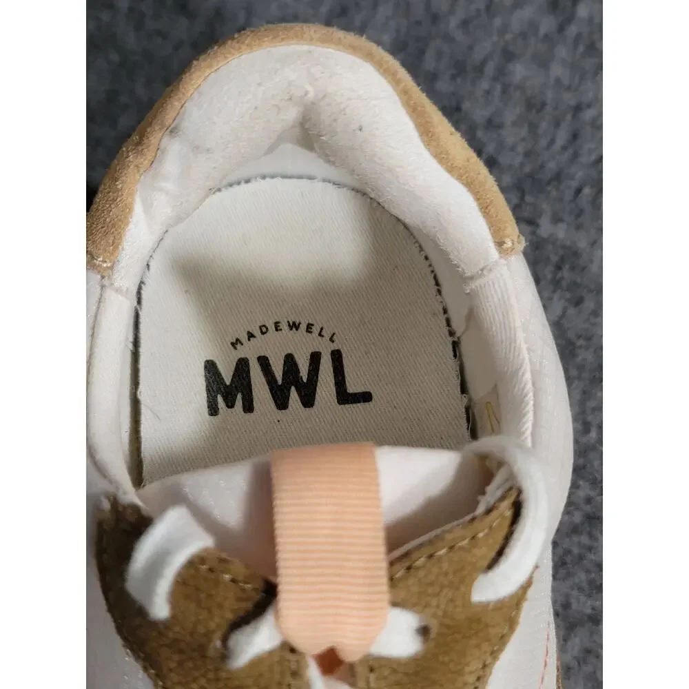 Madewell Kickoff Trainer Sneaker in Ripstop Nylon and Leather Wom‎ 7.5  Men's 6M